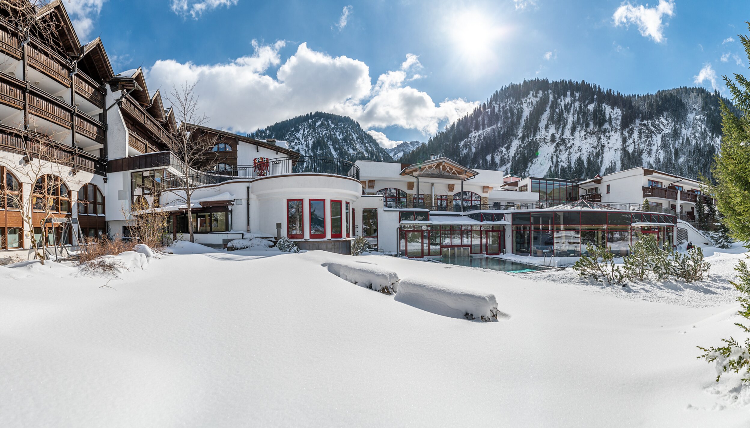 Hotel Tyrol am Haldensee im Winter
