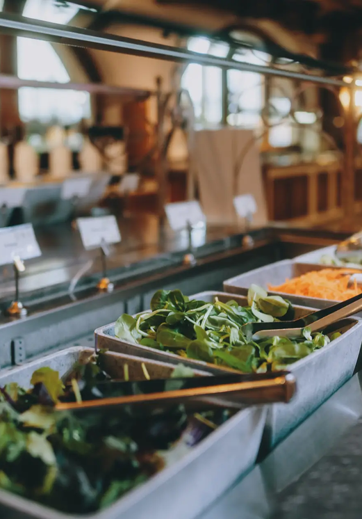 Hotel Tyrol Haldensee: Salatbuffet