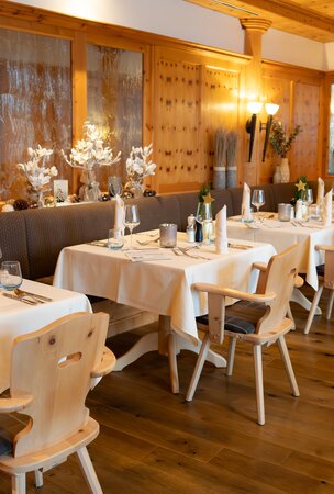 Hotel Tyrol Restaurant am Haldensee: gedeckte Tische