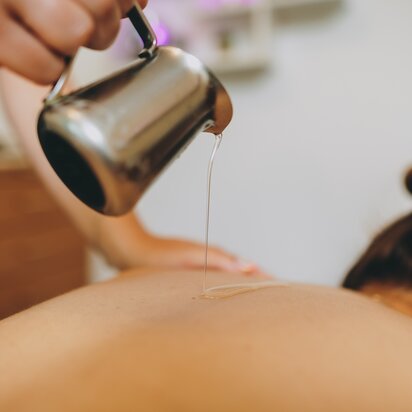 Ölmassage im Hotel Tyrol am Haldensee