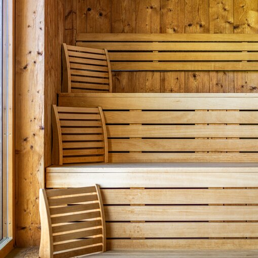Holzsauna im Hotel Tyrol am Haldensee