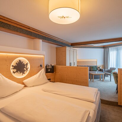 Hotel Tyrol am Haldensee, Zimmer mit Doppelbett