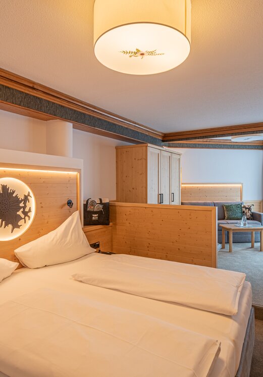 Hotel Tyrol am Haldensee, Zimmer mit Doppelbett